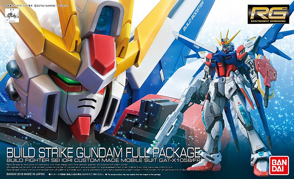 Real Grade Gundam - Build Strike Gundam Full Package