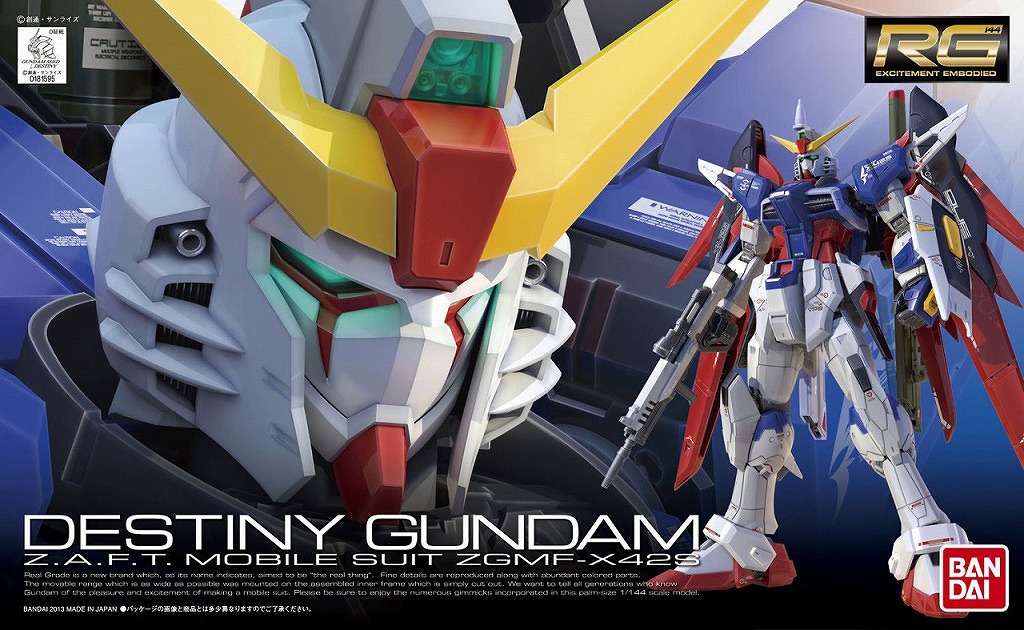 Real Grade Gundam - Destiny Gundam
