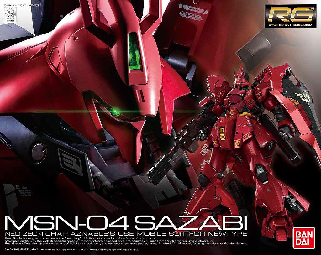 Real Grade Gundam - Sazabi