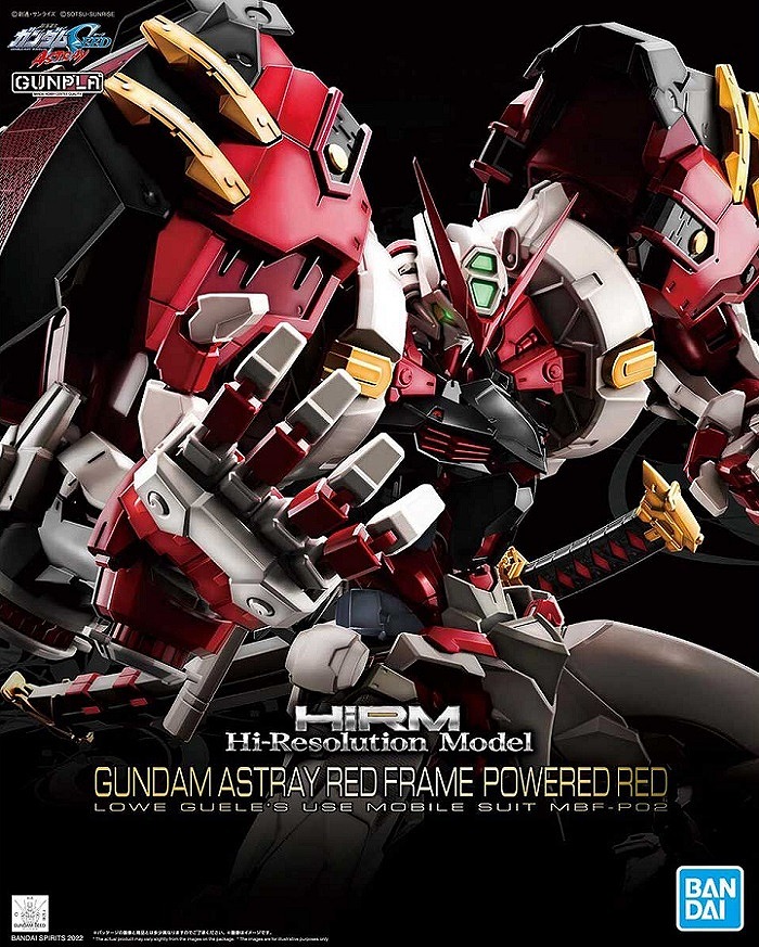 Hi-Resolution Model Gundam Astray Red Frame Powered Red
