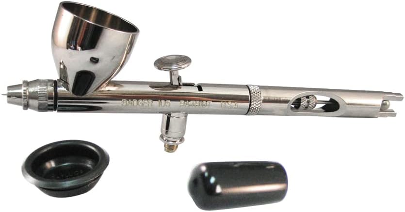 Airbrush for Painting Gunpla - Badger Patriot 105 Dual Action Gravity Feed Airbrush