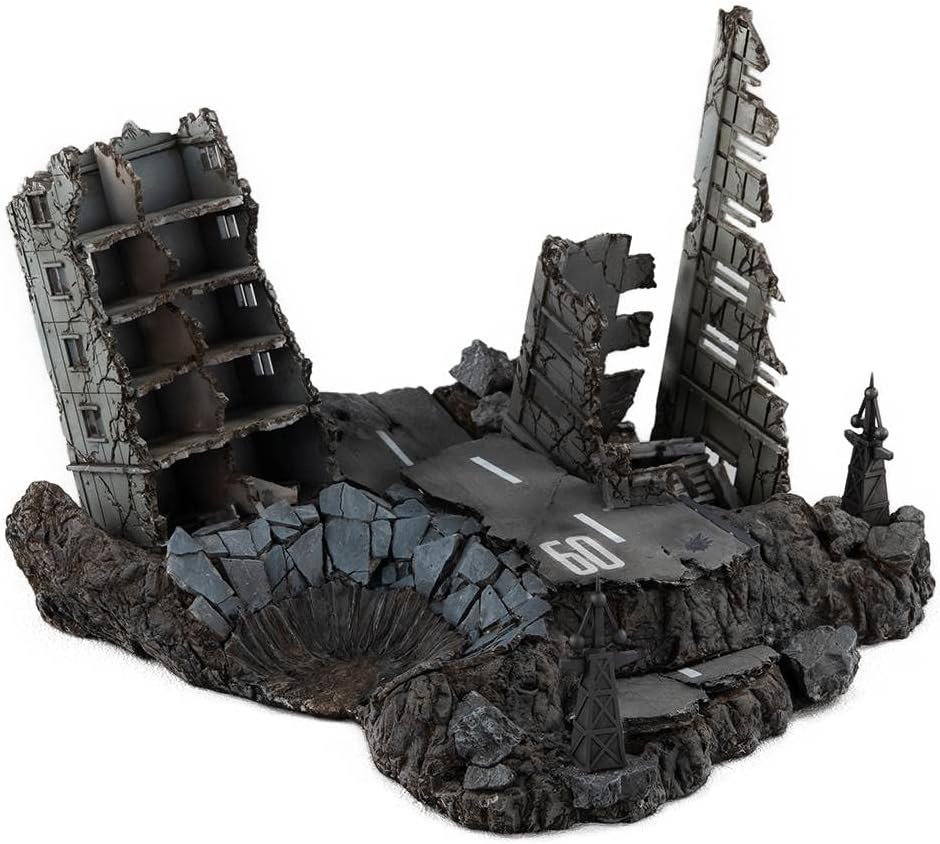 Gundam Diorama - Megahouse - G-Structure Ruins at New Yark
